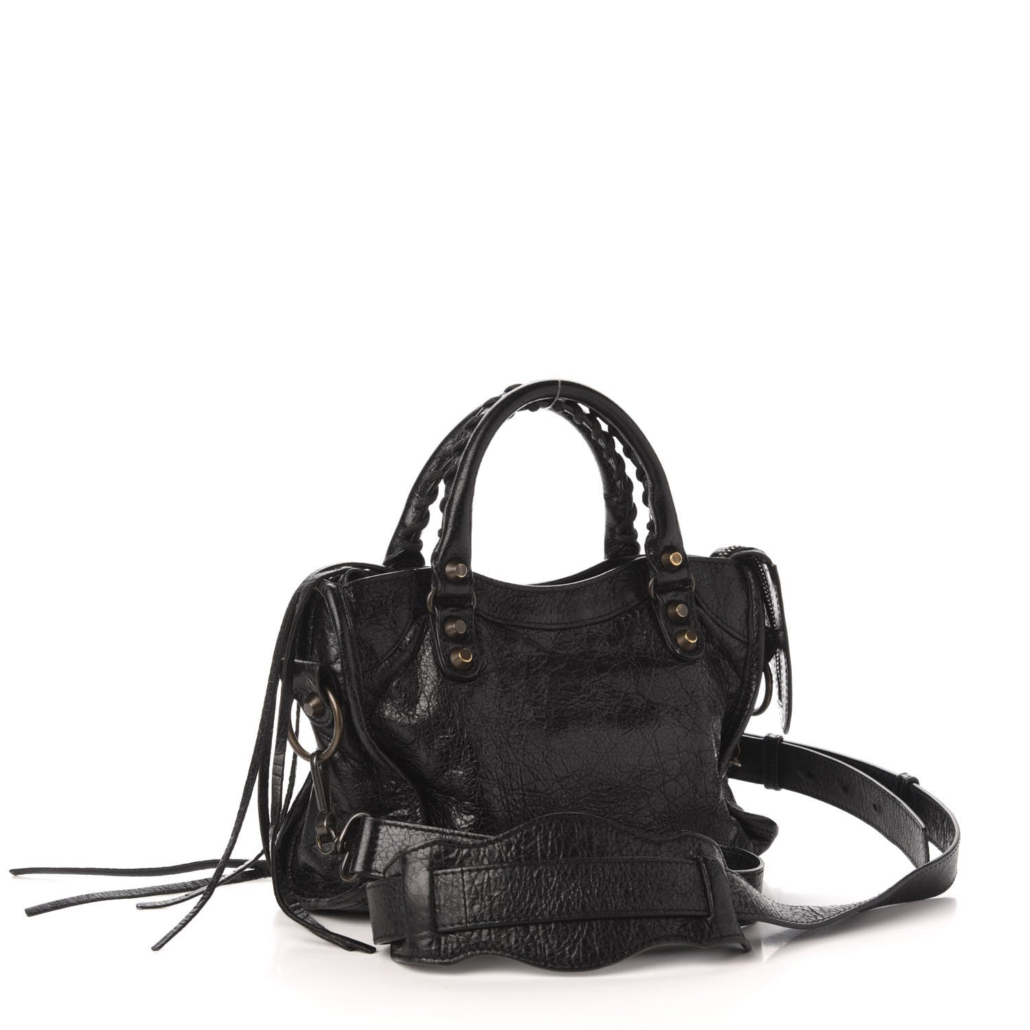 Balenciaga Agneau Classic Hardware Mini City Black 4 of 13