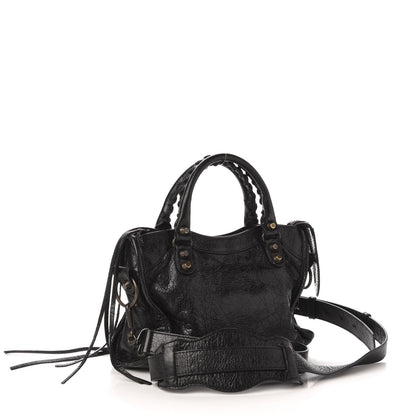 Balenciaga Agneau Classic Hardware Mini City Black 4 of 13