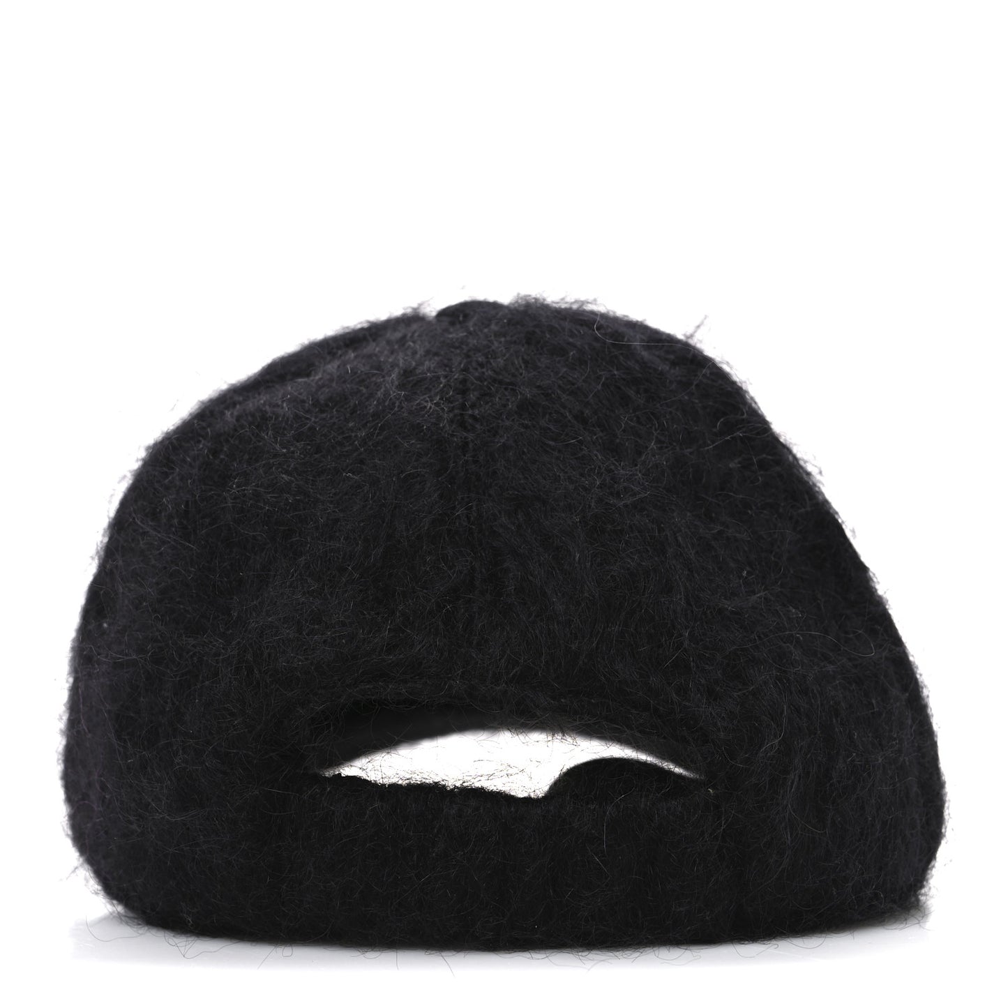 Mohair GG Lauren Baseball Hat L Black