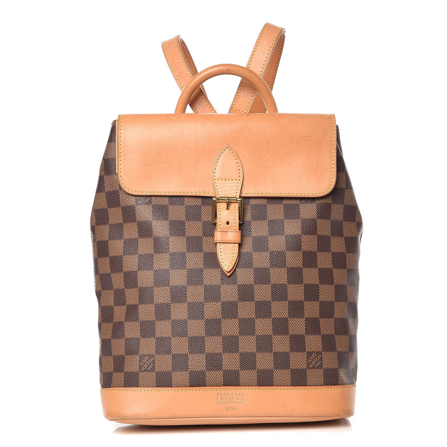 Damier Ebene Soho Centenaire Backpack