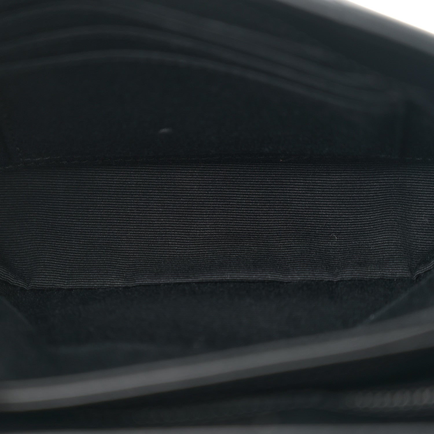Saint Laurent Calfskin Y Quilted Monogram Monochrome Toy Loulou Crossbody Bag Black 5 of 10