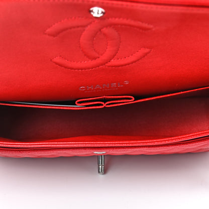 Chanel Caviar Quilted Medium Double Flap Red 4 of 4