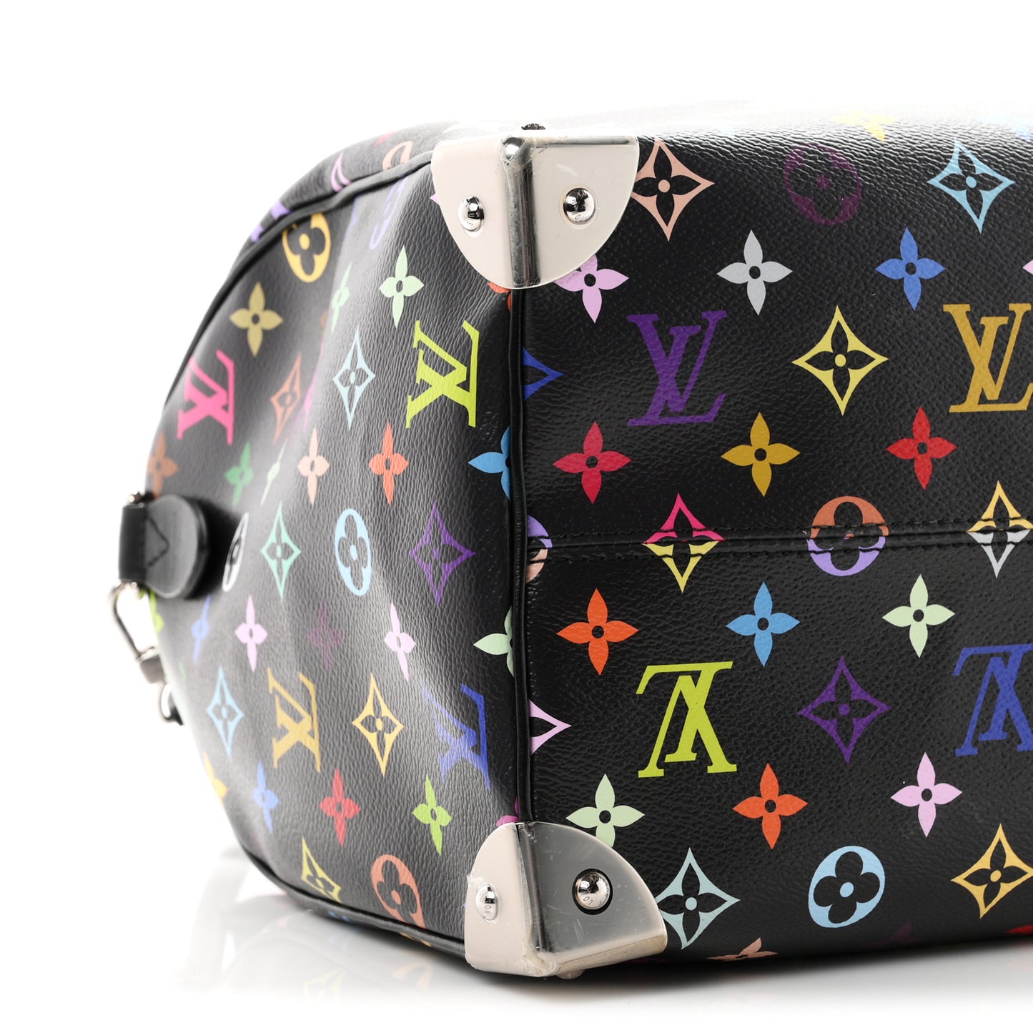 LV X TM Monogram Multicolor Speedy Soft 30 Black