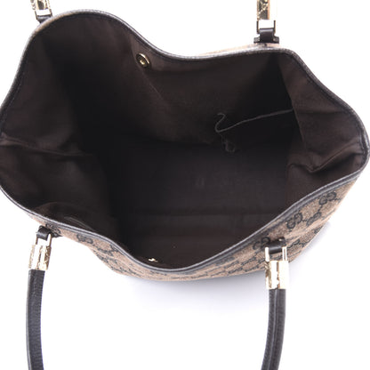 Gucci Monogram Tote Dark Brown 4 of 12