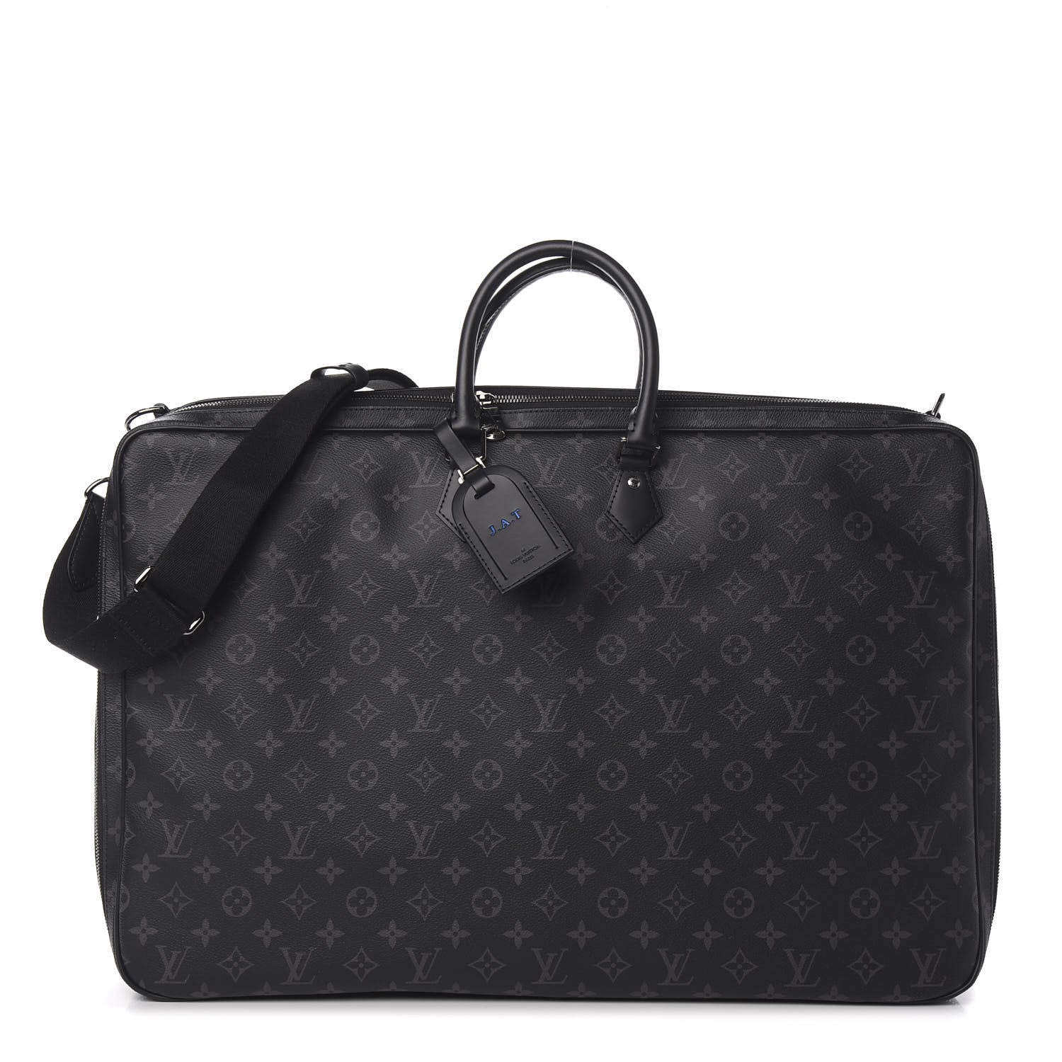 Louis Vuitton Monogram Eclipse Garment Cover 2 Hangers 1 of 11