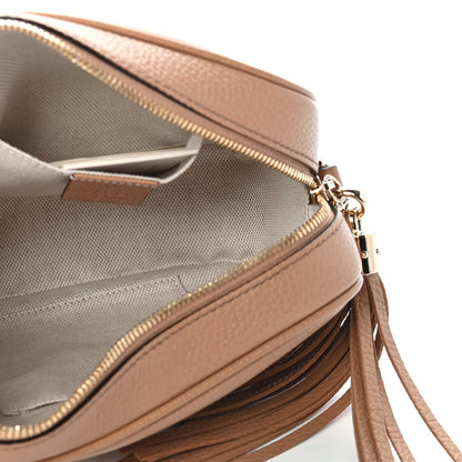 Gucci Pebbled Calfskin Small Soho Disco Bag Rose Beige 5 of 9