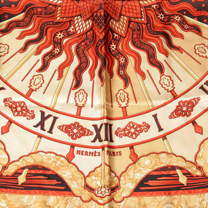 Hermes Silk Gloria Soli Scarf 90 3 of 7