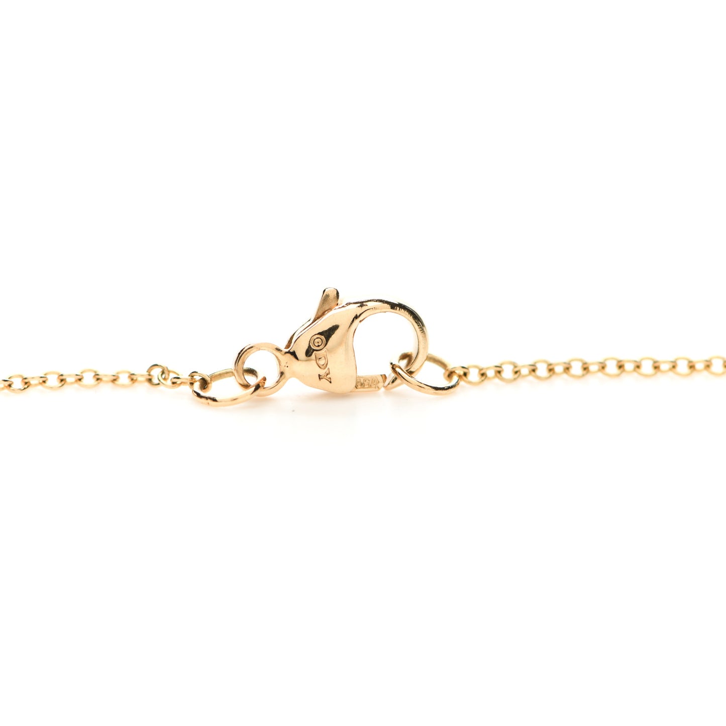 18K Yellow Gold Diamond Madeira Citrine Novella Pendant Necklace