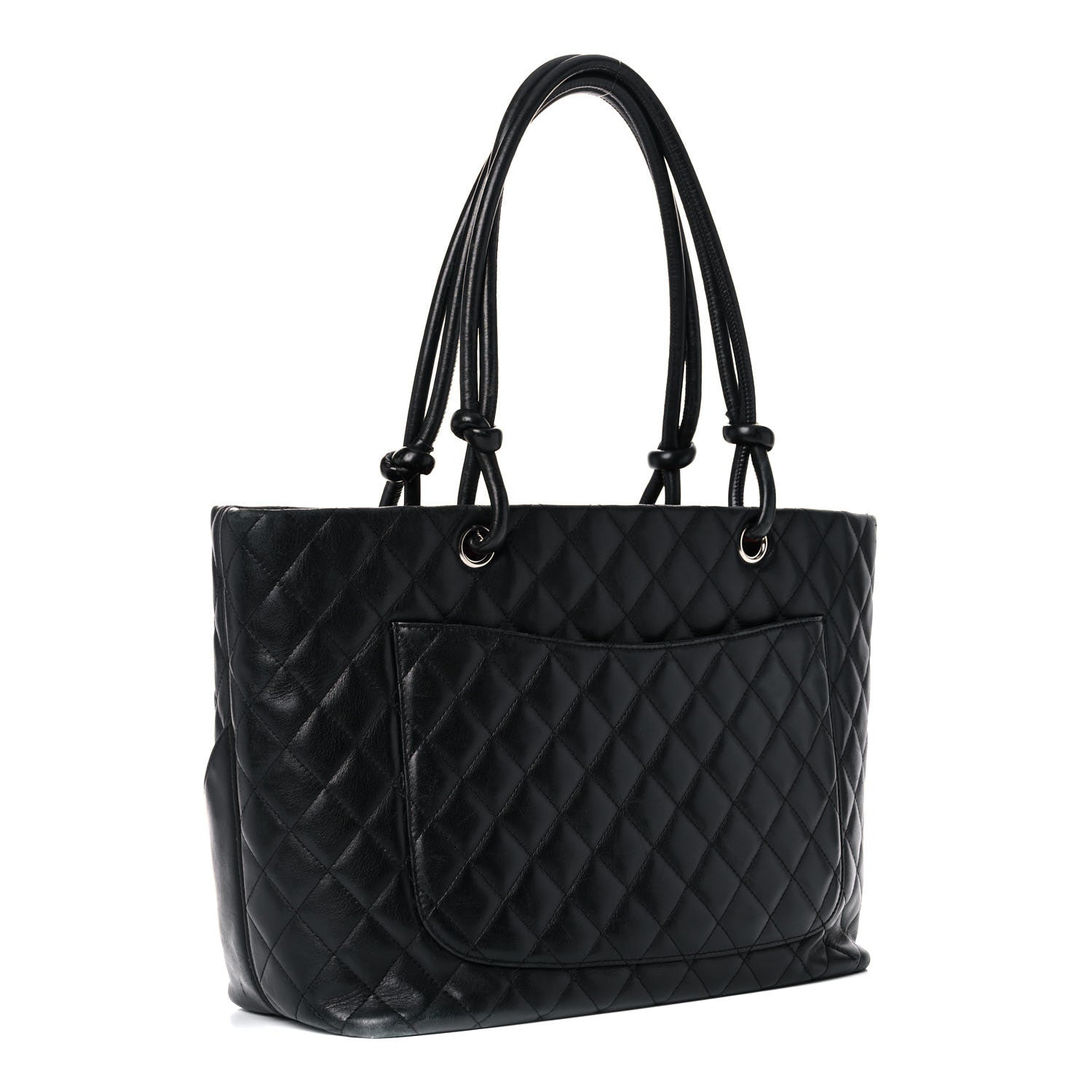 Chanel Calfskin Quilted Large Cambon Tote Black 3 of 28
