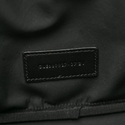Saint Laurent Lambskin Quilted Lolita Cosmetic Pouch Black 7 of 7