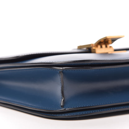 Celine Box Calfskin Medium Classic Box Flap Indigo 6 of 13