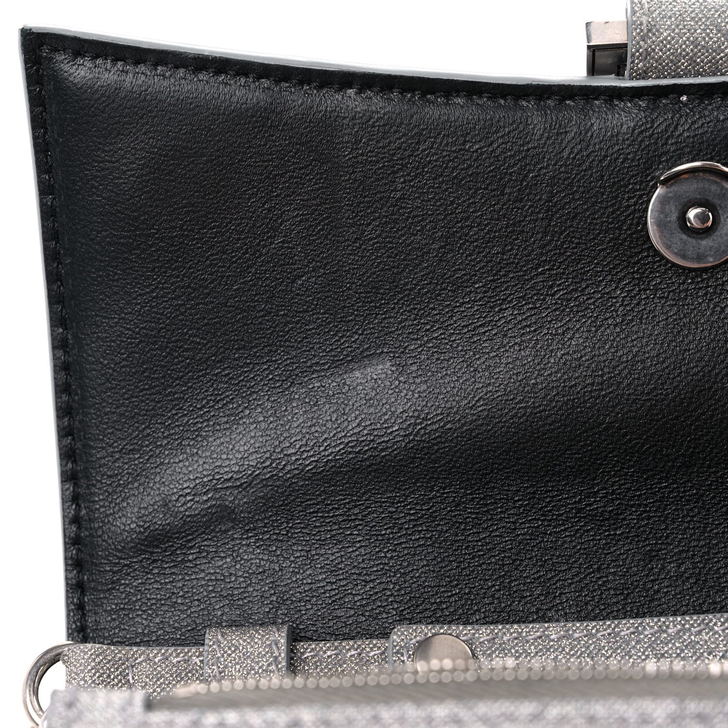 Balenciaga Glitter Fabric Hourglass Chain Bag Grey 10 of 12