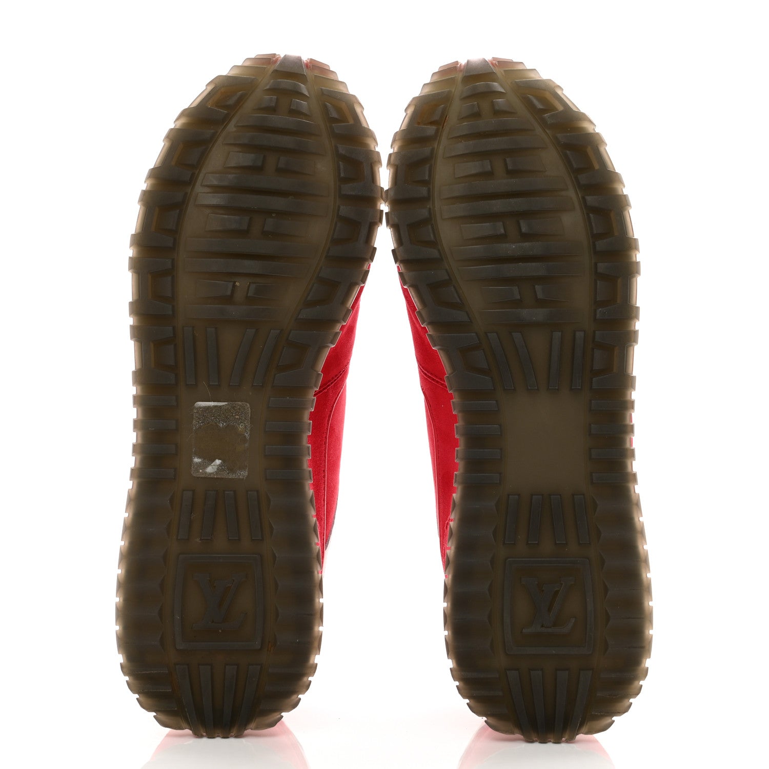 Louis Vuitton Nubuck Suede Run Away Sneakers 39 Framboise 5 of 8