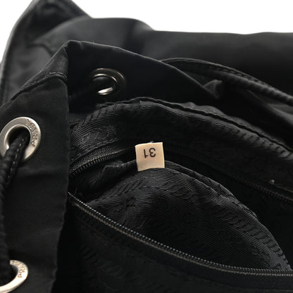 Prada Nylon Vela Medium Backpack Black 6 of 8