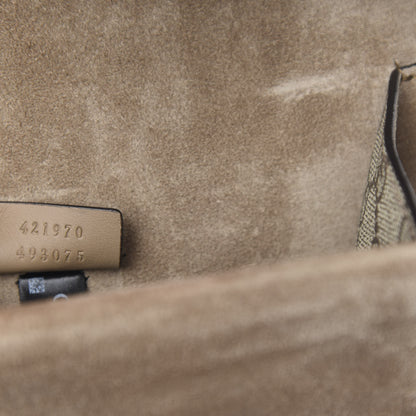 Gucci GG Supreme Monogram Mini Dionysus Shoulder Bag Taupe 6 of 9