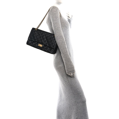 Chanel Aged Calfskin Quilted 2.55 Reissue 227 Flap Black 2 of 10