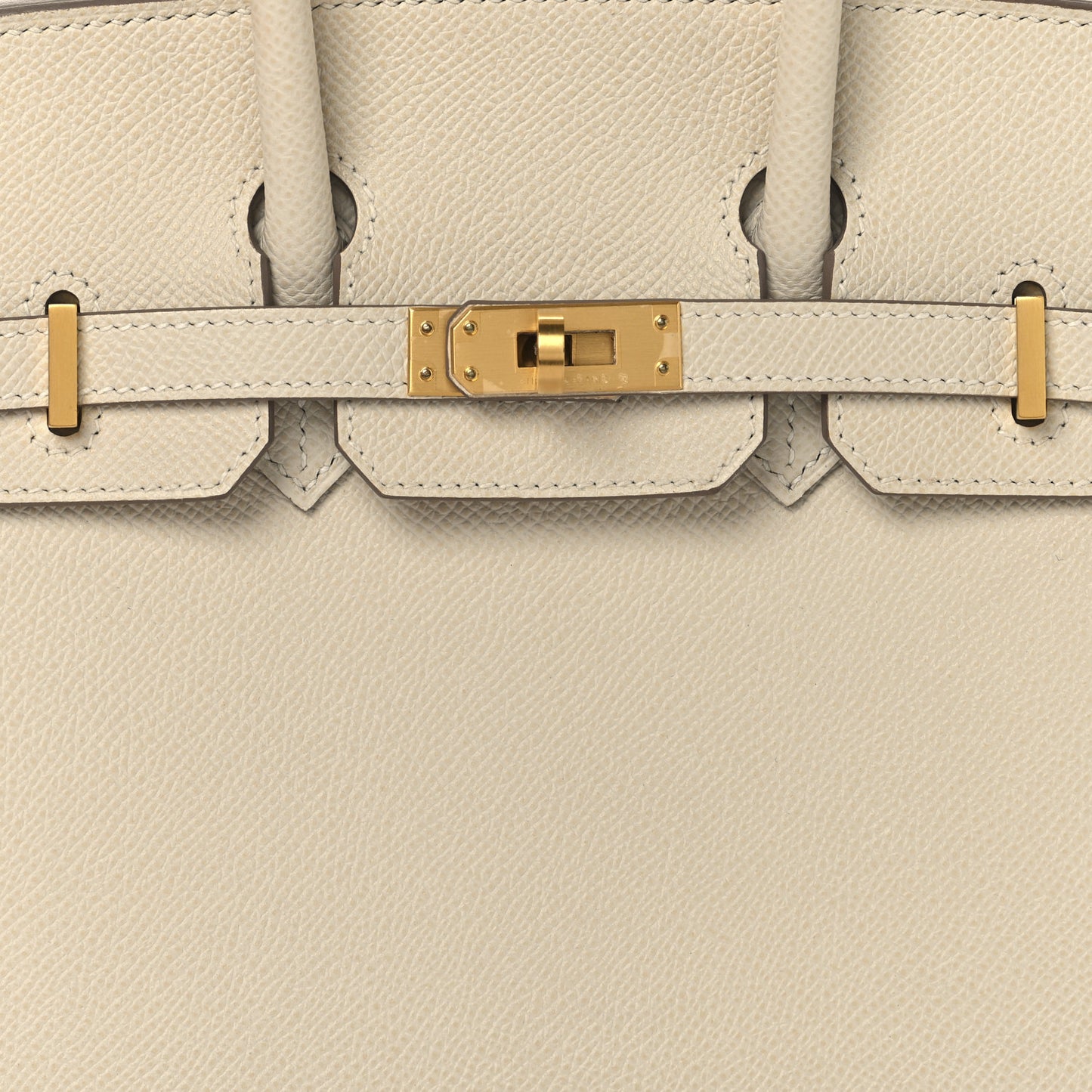 Epsom Horseshoe Birkin Sellier 25 Craie Gris Tourterelle