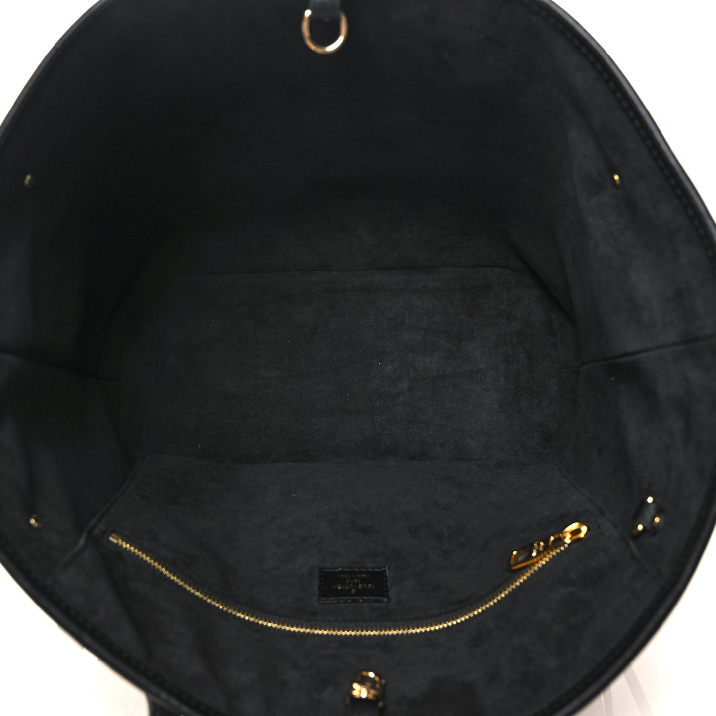 Empreinte Monogram Giant Broderies Neverfull MM Cream Black