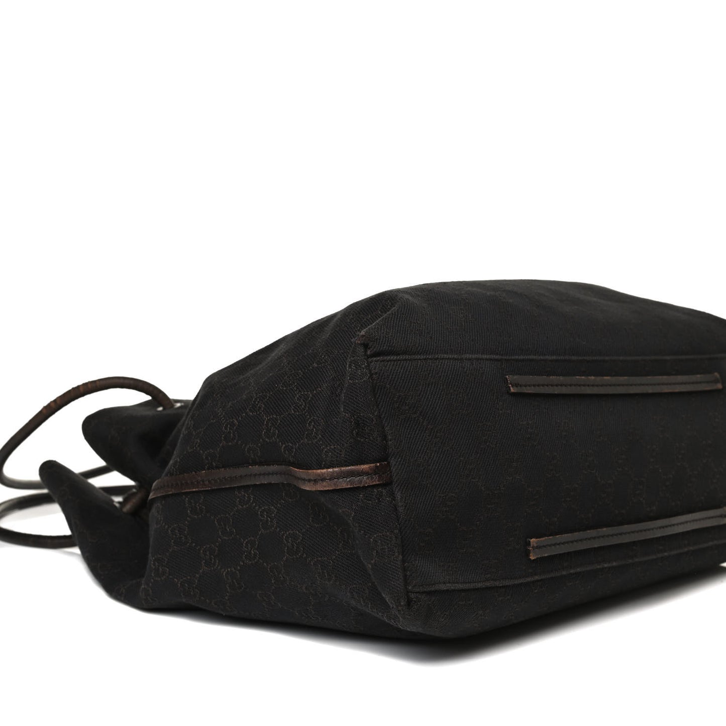 Smooth Calfskin Large Tie Knot Tote Black