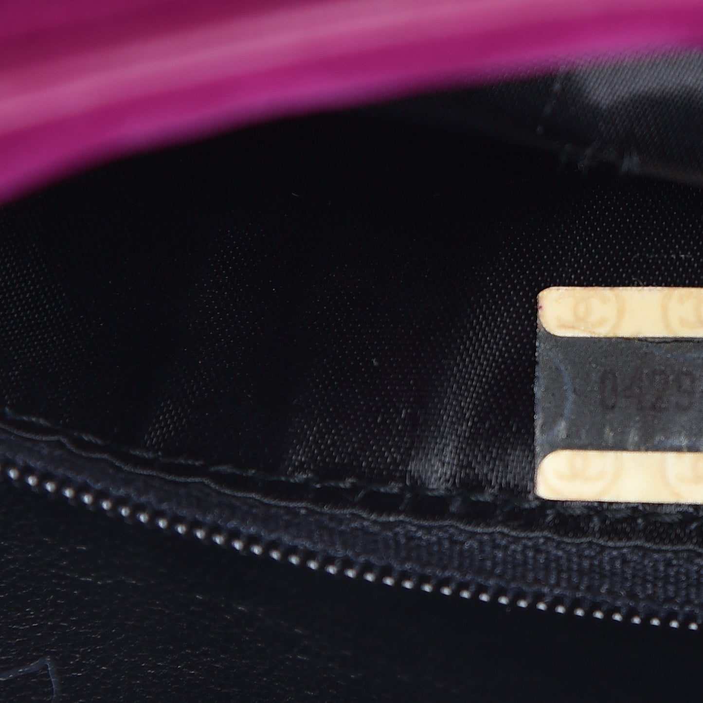 Suede Quilted CC Camera Crossbody Purple