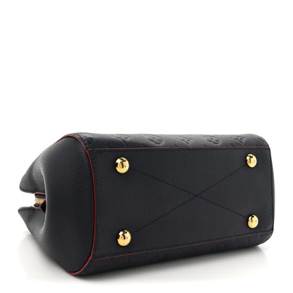 Louis Vuitton Empreinte Montaigne BB Marine Rouge 4 of 12