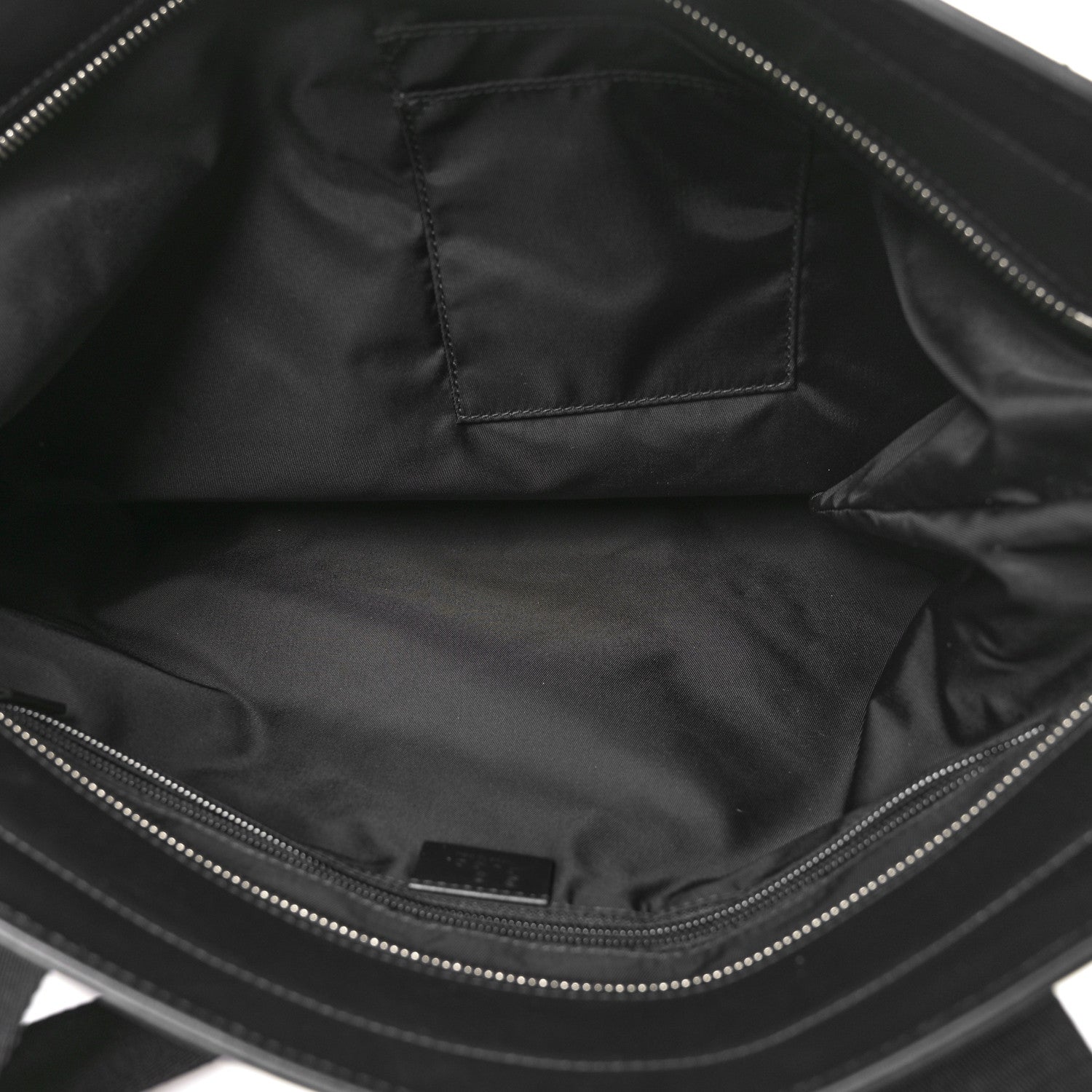 Gucci Techno Canvas Web Vertical Tote Black 5 of 10