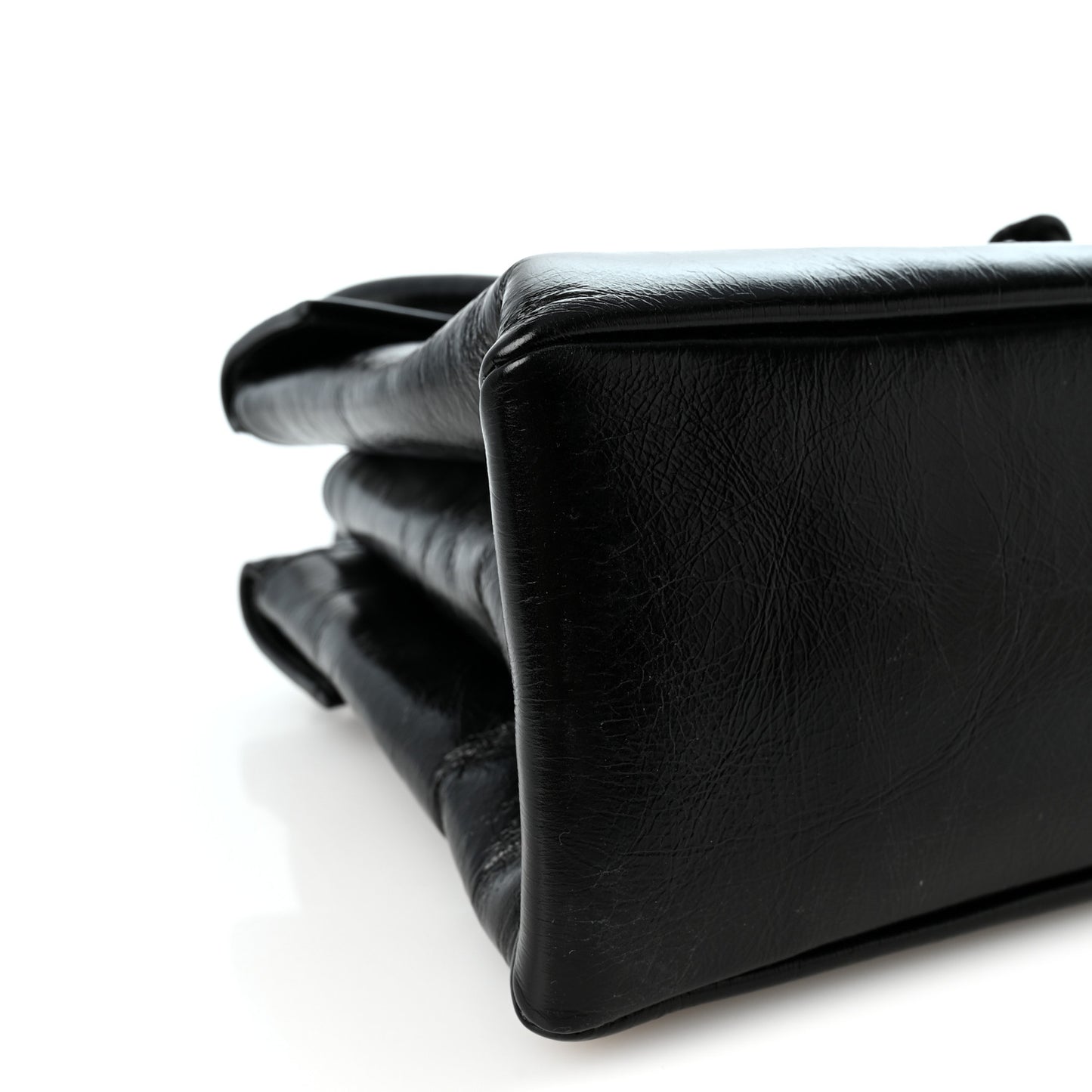 Nappa Solitaire Bag Black