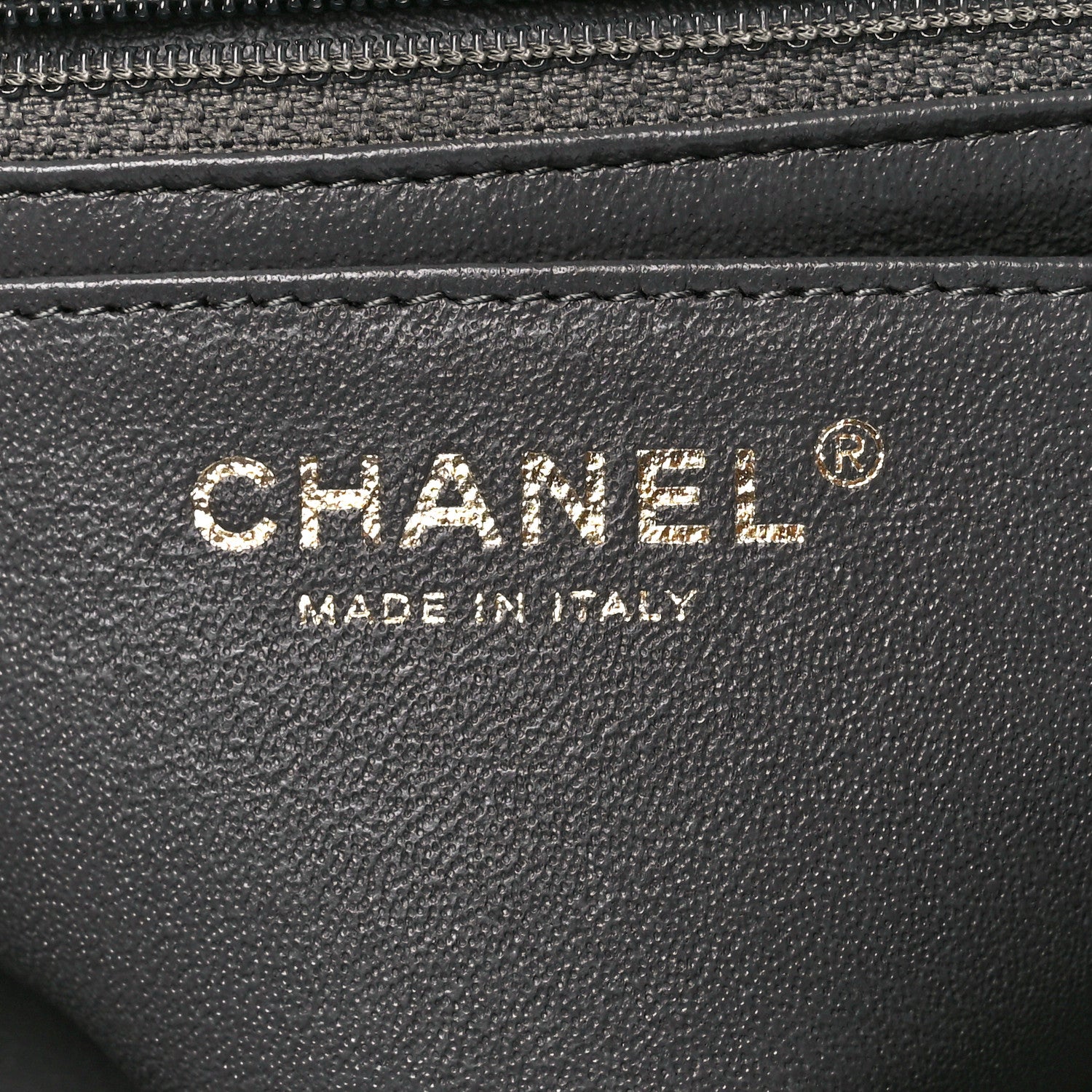 Chanel Lambskin Quilted Mini Rectangular Flap Dark Grey 7 of 13