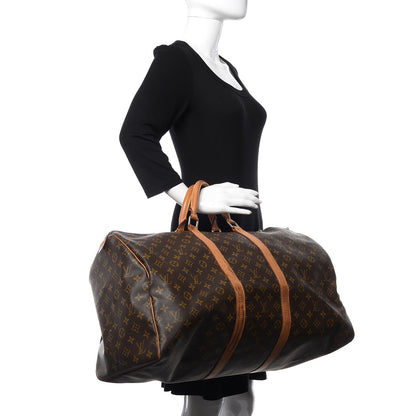 Louis Vuitton Monogram Keepall 55 2 of 15