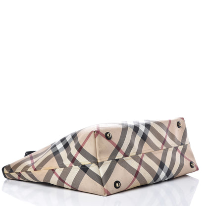 Burberry Supernova Check Tote Black 4 of 16