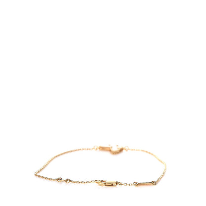 Van Cleef & Arpels 18K Yellow Gold Mother of Pearl Sweet Alhambra Butterfly Bracelet 4 of 9