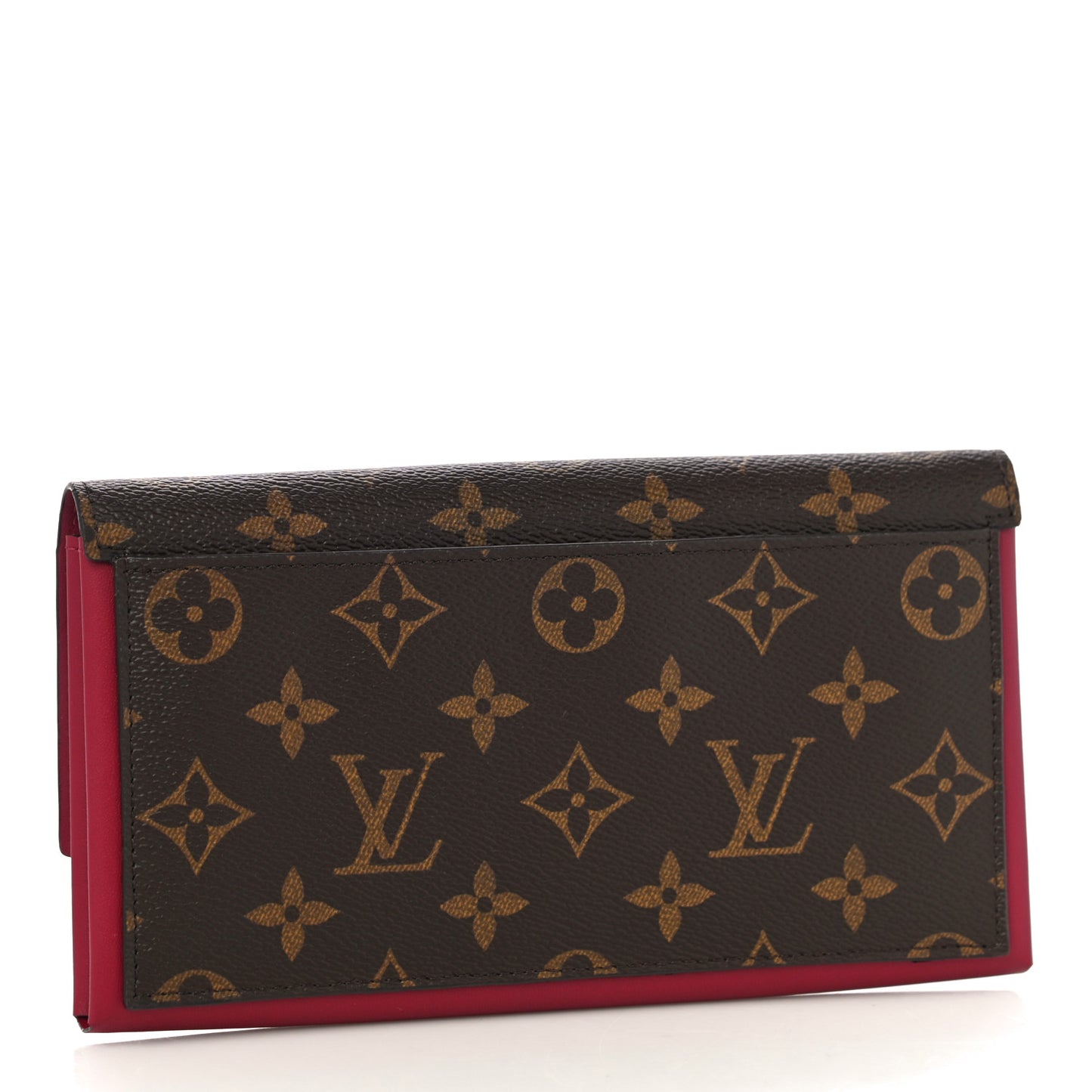 Monogram Flore Wallet Fuchsia