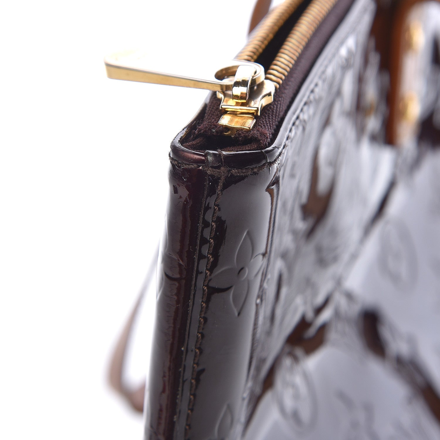 Louis Vuitton Vernis Bellevue GM Amarante 8 of 14