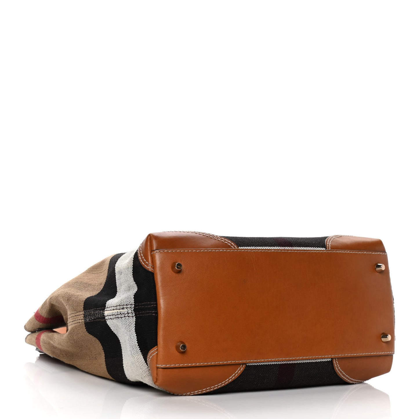 Canvas Mega Check Medium Maidstone Saddle Brown