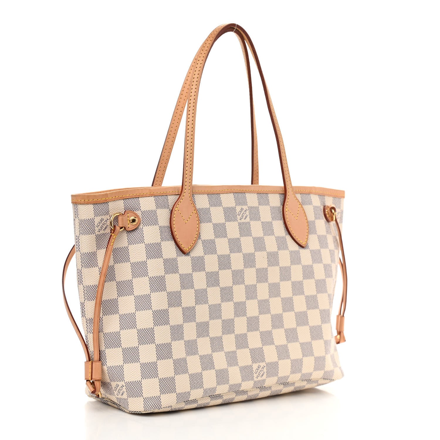 Louis Vuitton Damier Azur Neverfull PM 3 of 10