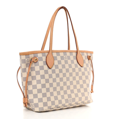 Louis Vuitton Damier Azur Neverfull PM 3 of 10