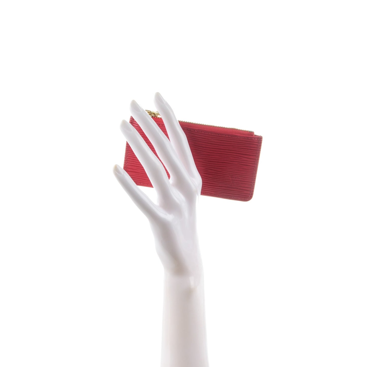 Epi Key Pouch Castillan Red
