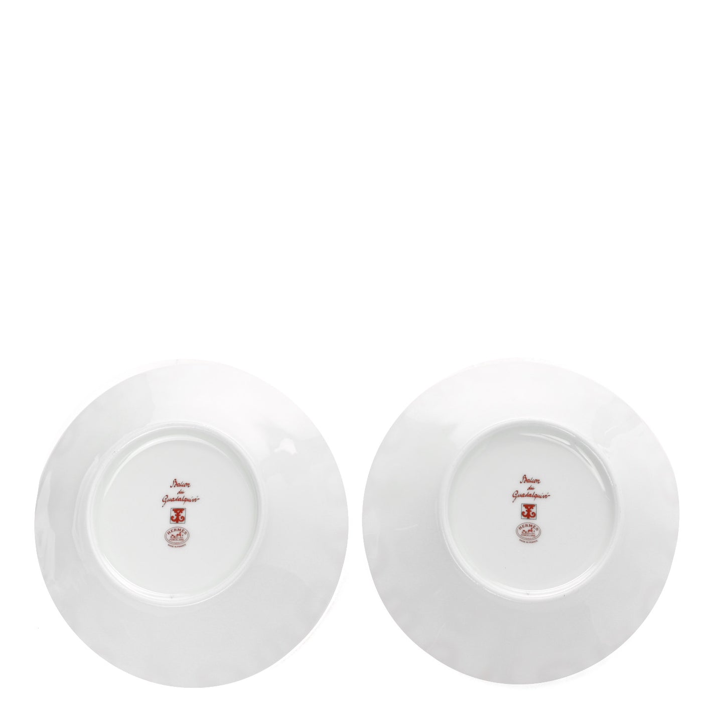 Porcelain Balcon du Guadalquivir Tea Cup and Saucer Set of 2