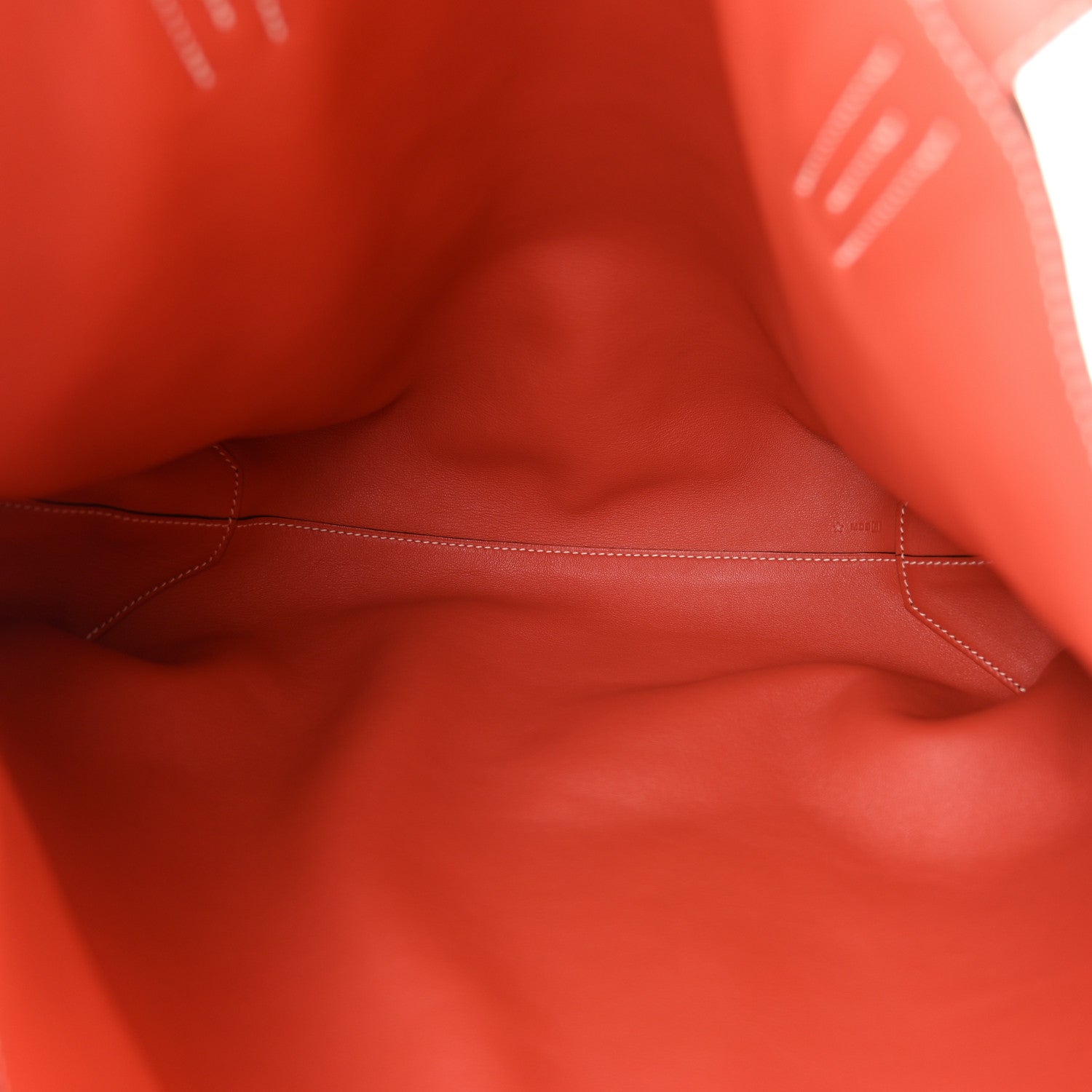 Hermes Taurillon Clemence Double Sens 45 Reversible Tote Rose Jaipur 8 of 17