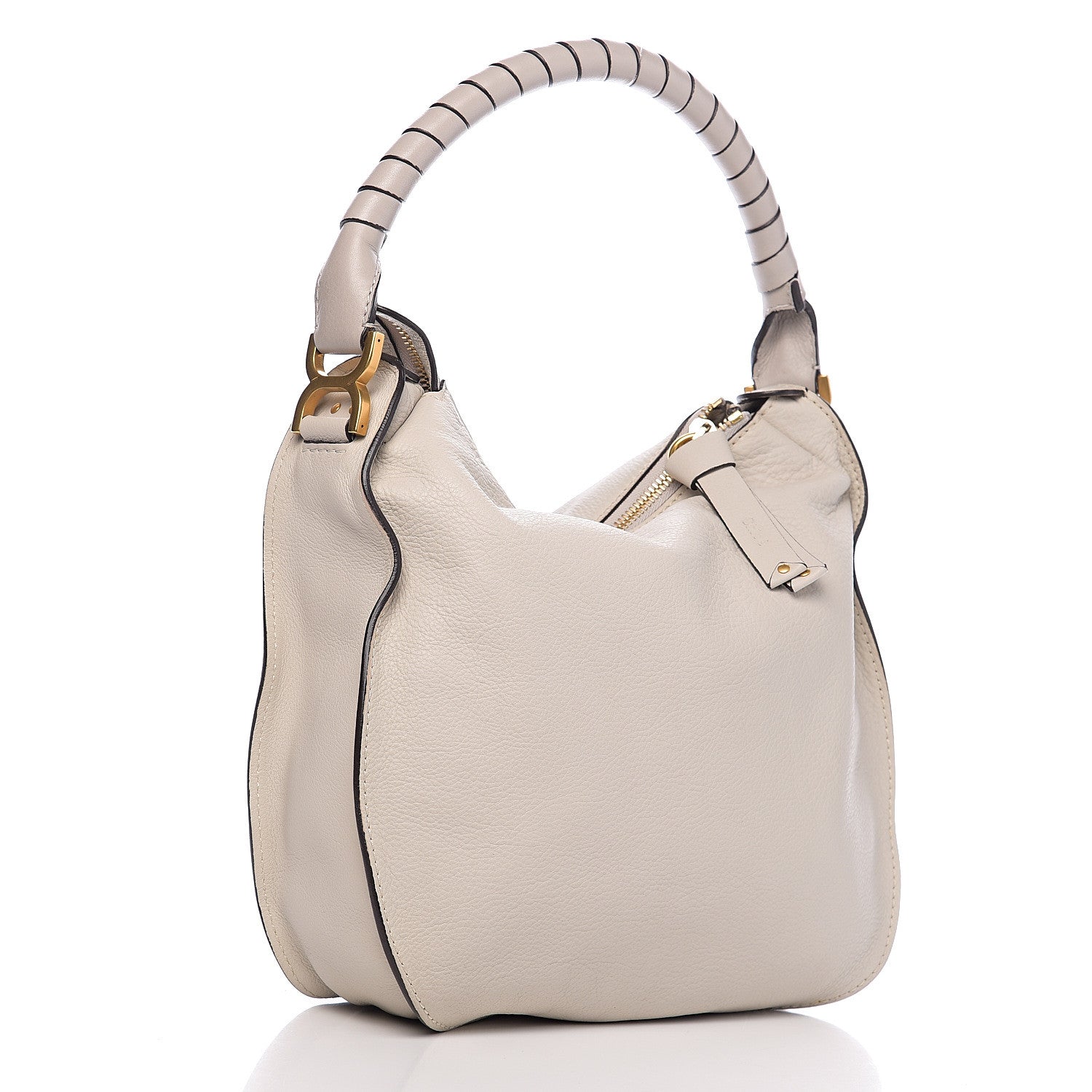 Chloe Calfskin Medium Marcie Hobo Dove 2 of 8