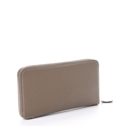 Hermes Epsom Silk'in Wallet Etoupe 3 of 6