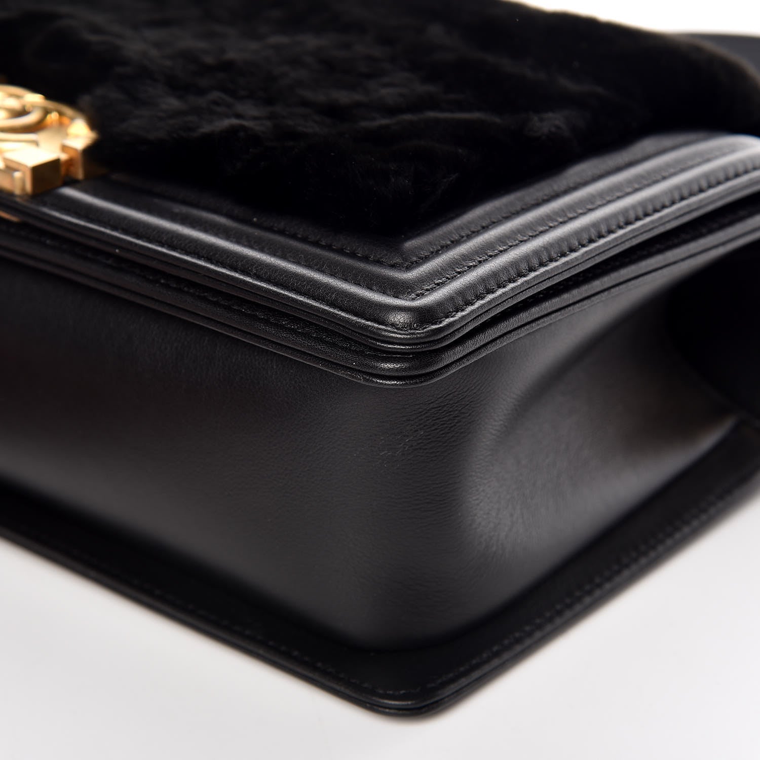 Chanel Orylag Medium Boy Top Handle Flap Black 6 of 11