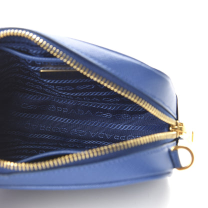Prada Saffiano Mini Camera Crossbody Bag Royal 4 of 9