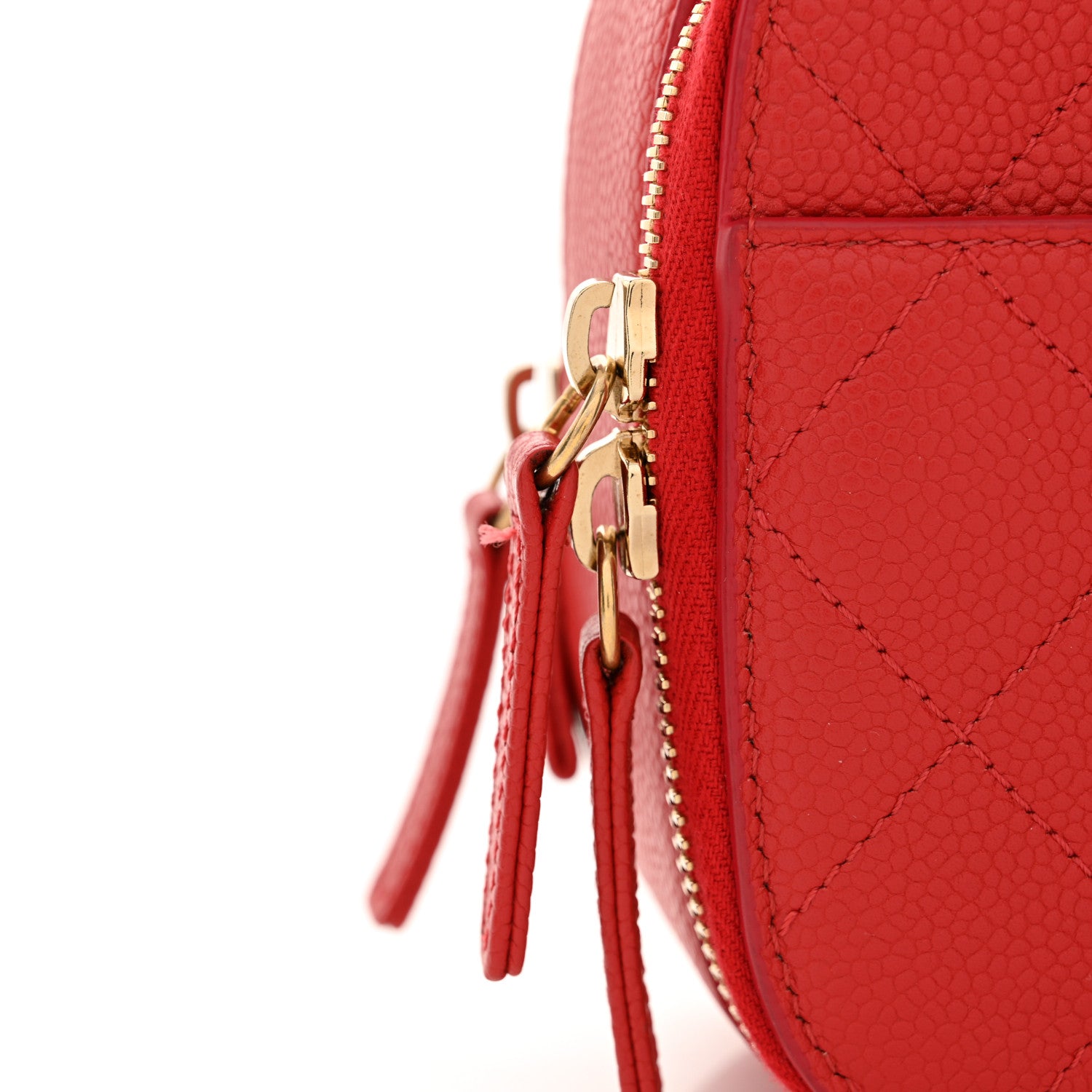 Chanel Caviar Quilted Small Camera Bag Red 12 of 13