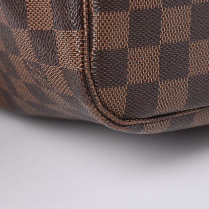Louis Vuitton Damier Ebene Neo Neverfull MM Rose Ballerine 15 of 17