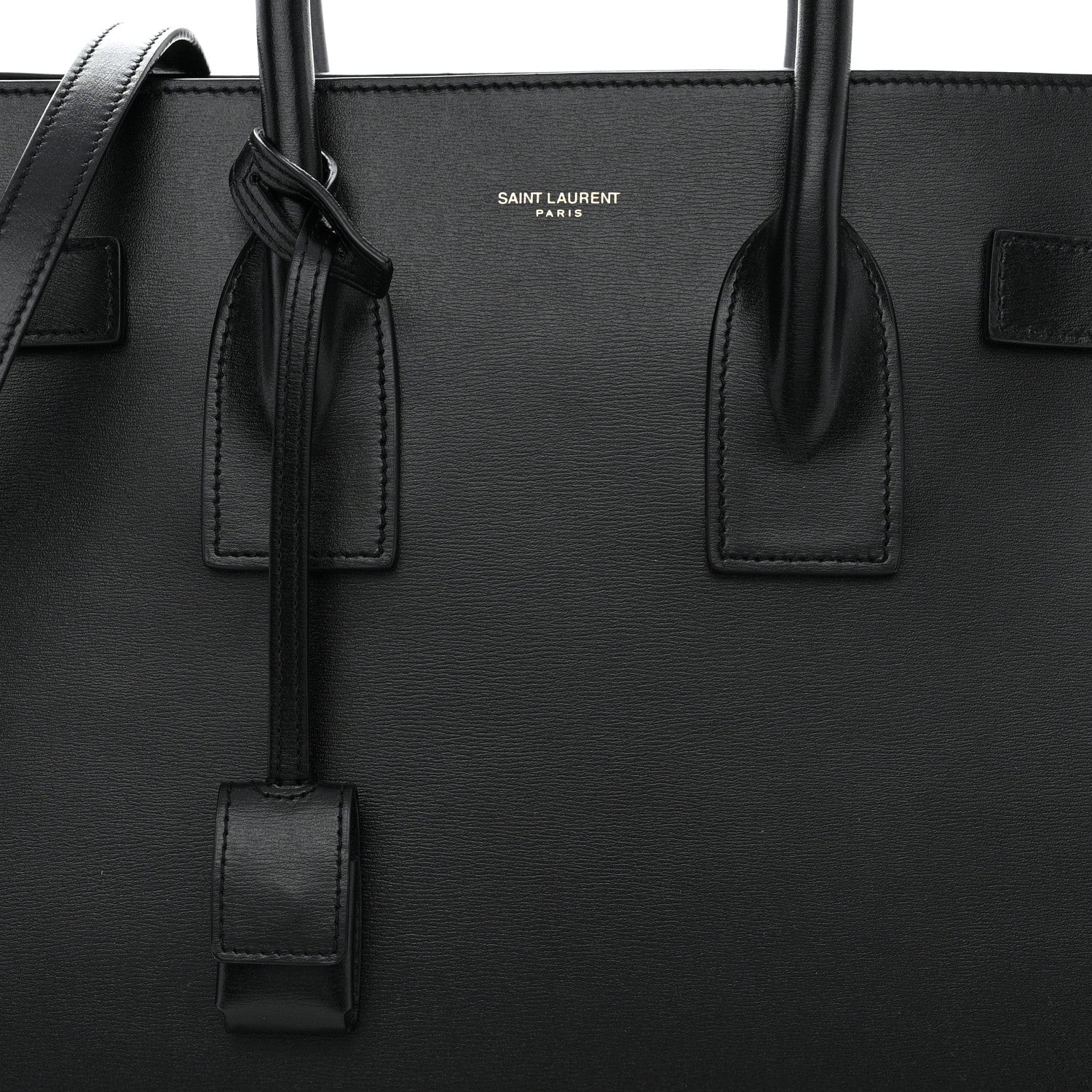Saint Laurent Calfskin Small Sac De Jour Black 8 of 10