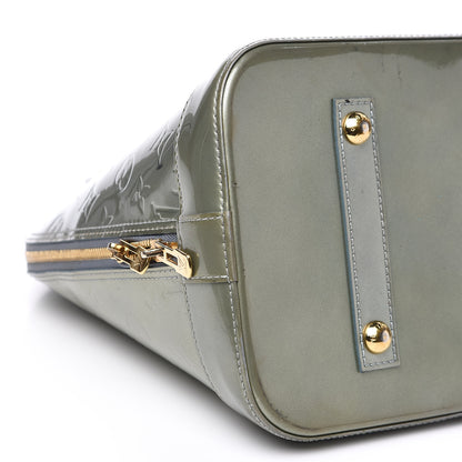 Louis Vuitton Vernis Alma GM Givre 9 of 16