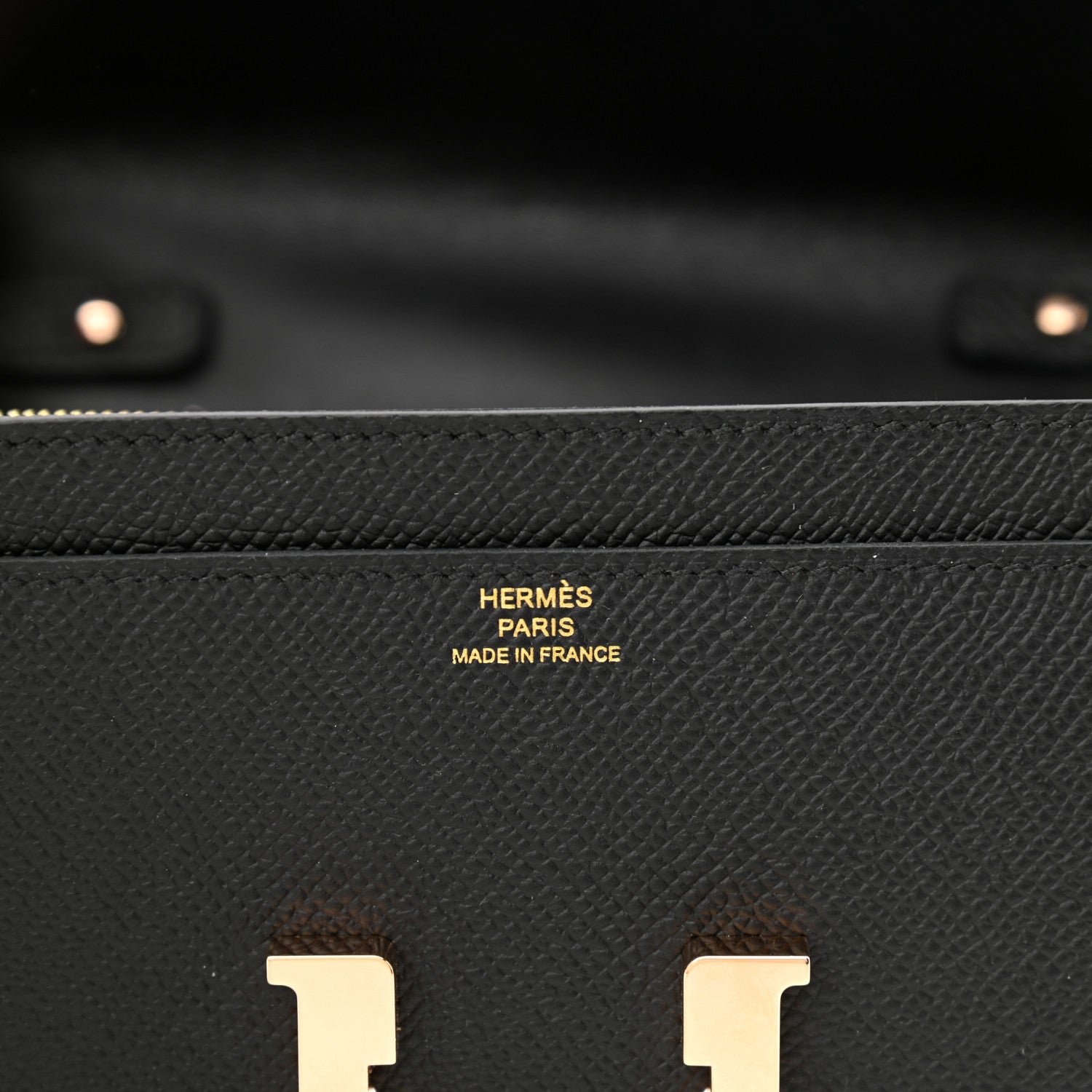 Hermes Epsom Constance Wallet To Go Black 6 of 10