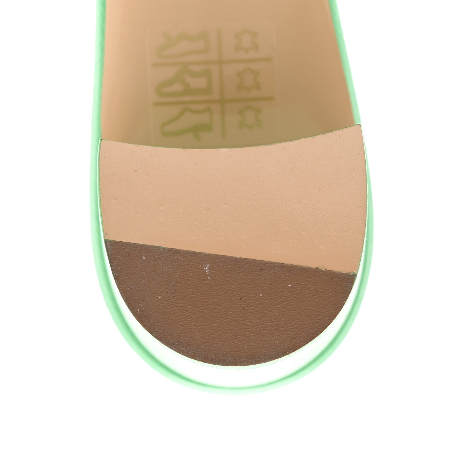 Hermes Epsom Oasis Sandals 37 Vert Pomme 9 of 14