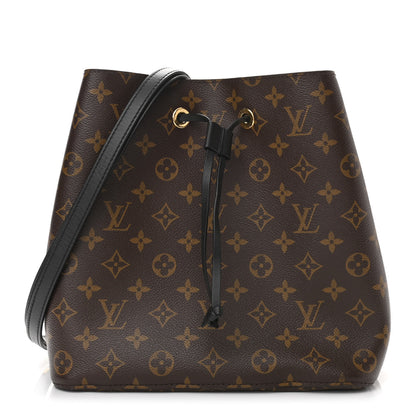 Louis Vuitton Monogram Neonoe MM Black 1 of 9